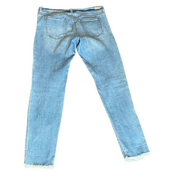 Sneak Peak Low Rise Light Wash Denim Skinny Jeans Jrs Sz 13 #199M - Picture 3 of 6